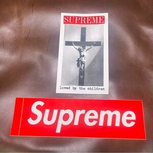 Supreme collector’s sticker Loved By the Children